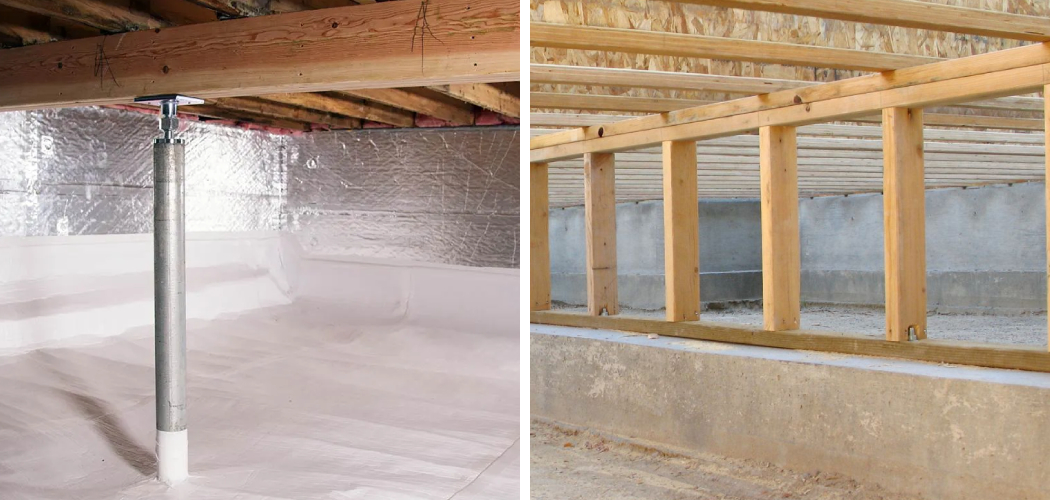 How to Support Floor Joists in a Crawl Space