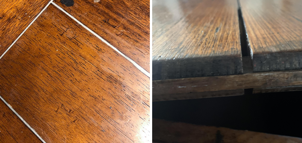 How to Fill Gaps in Wood Plank Table