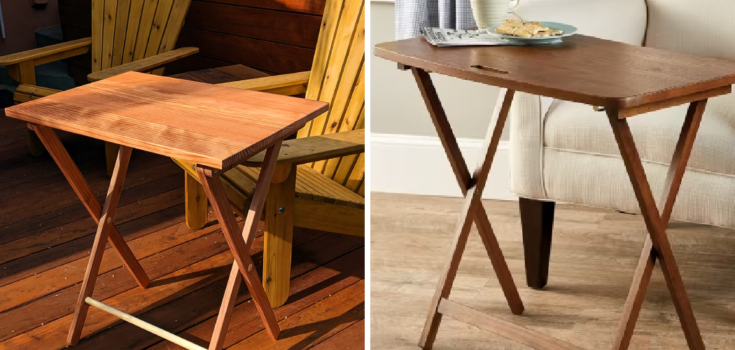 How to Paint a Folding Table