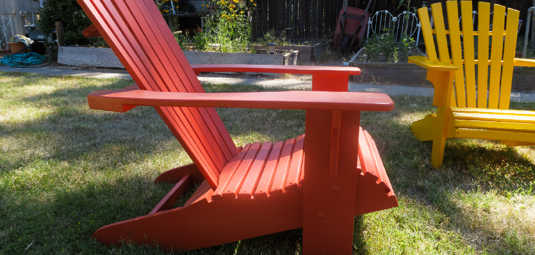 How to Refinish Adirondack Chairs