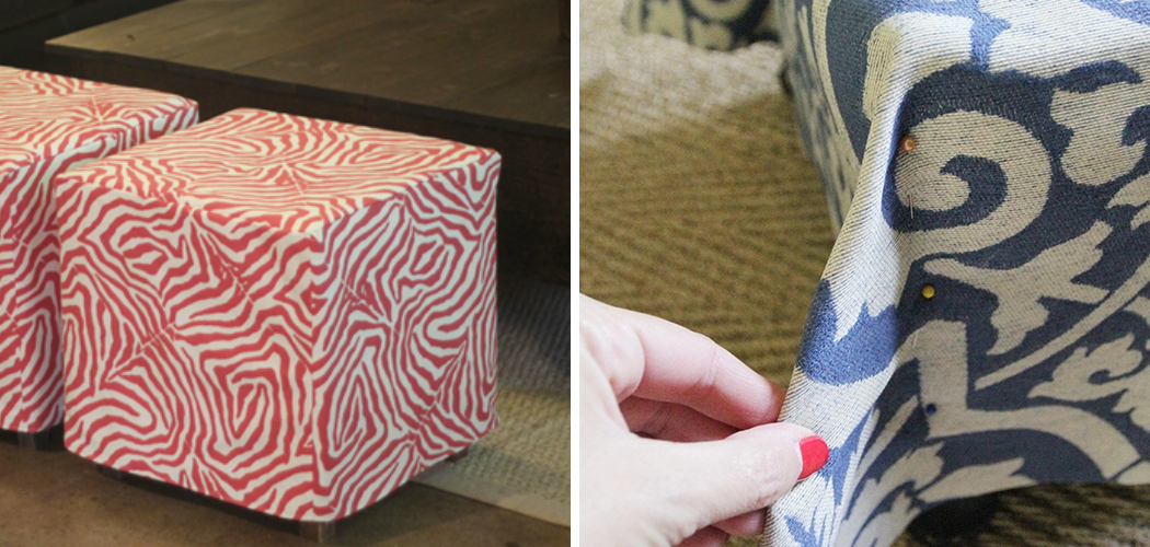 How to Sew an Ottoman Cover
